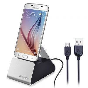 Stand incarcare Avantree Micro-USB Silver