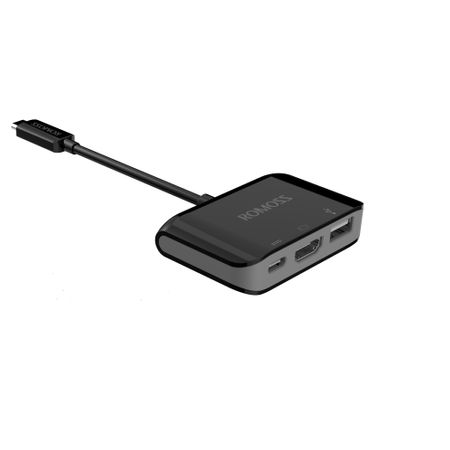 Adaptor USB Type-C to HDMI/USB-C/USB-A 3.0