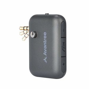 Adaptor Bluetooth receptor audio Avantree CK210, portabil, adaptor AUX 3.5mm, pentru muzica si apeluri