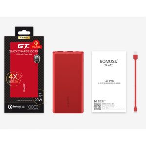 Baterie externa Romoss GT Pro, 10000 mAh QC 3.0