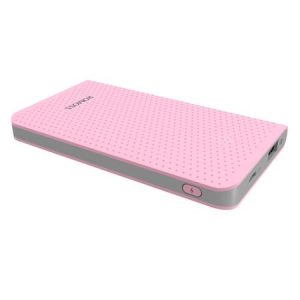 Baterie externa Sense mini, 5000 mAh, roz