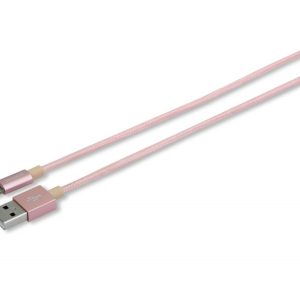 Cablu Lightning, MFI, rosegold