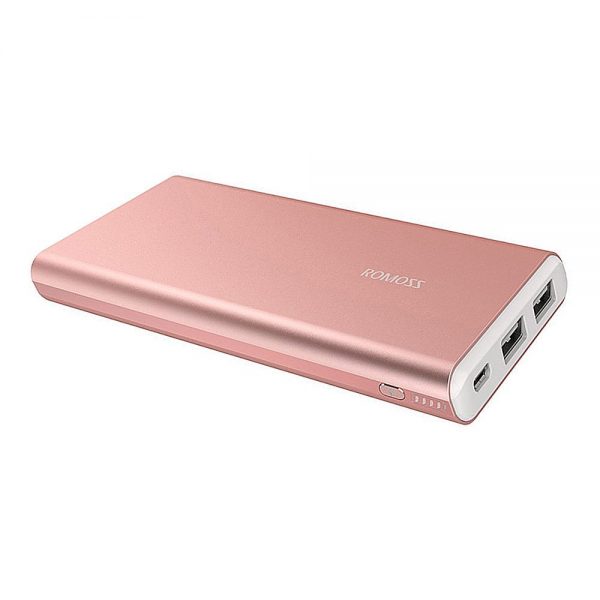 Baterie Externa Romoss GT1 RoseGold, 10000 mAh