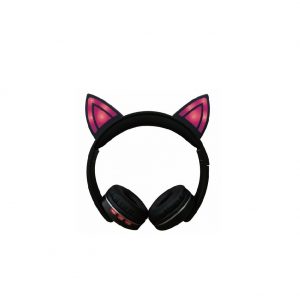 Casti bluetooth cat rosu