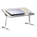 Masuta laptop Mytable 60x33 cm, suport tableta, Gri