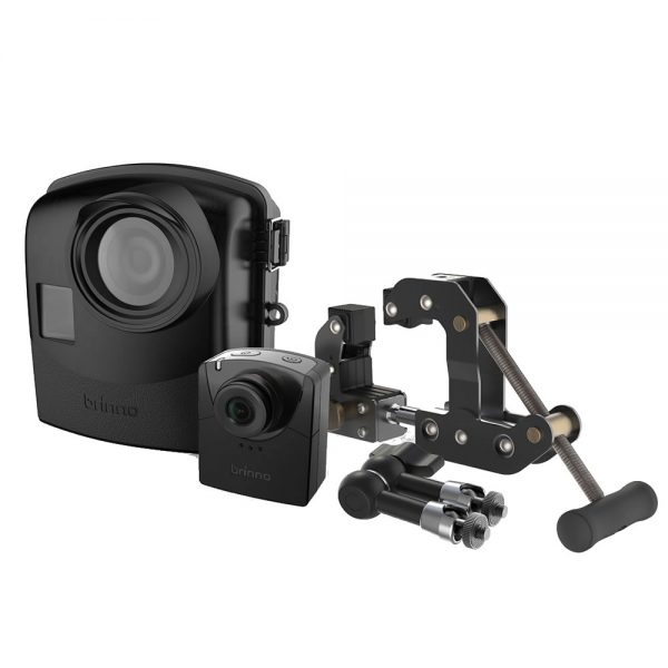 Kit camera Brinno BCC2000 pentru supraveghere constructii, time-lapse HDR FHD, carcasa protectie IPX5, suport prindere inclus