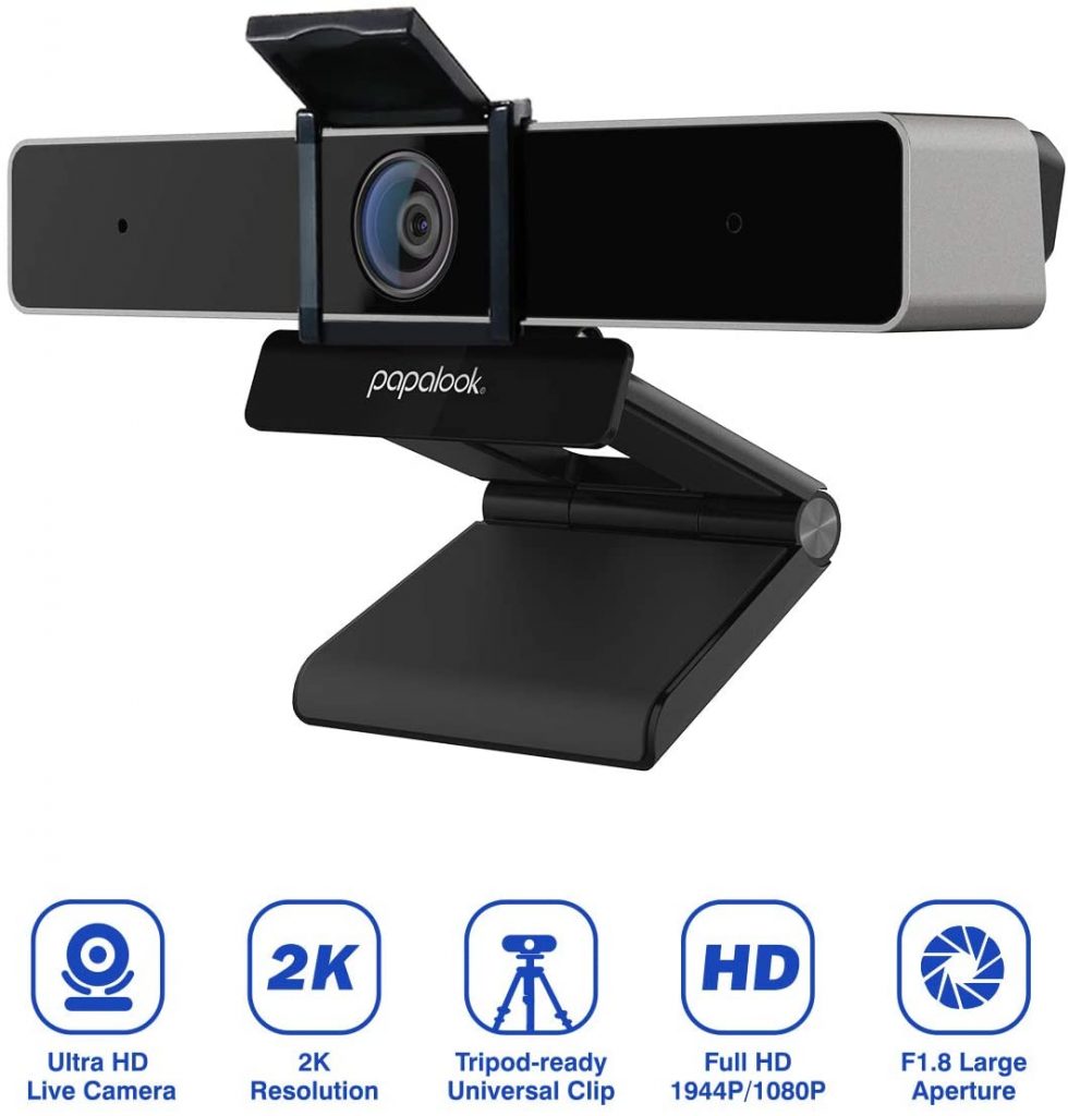 Camera web Ausdom Papalook PA920, 2K, Call Center, VOIP, ZOOM, MEET, TEAM