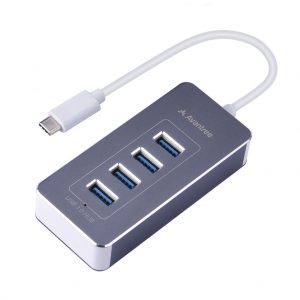 HUB USB Avantree HUB001, compatibil cu device-uri USB-C