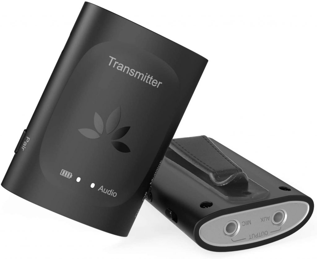 Set transmitator + receptor wireless Avantree TC240 pentru instrumente muzicale