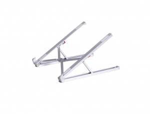 Suport laptop MyTable, pliabil, portabil, argintiu