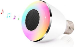 Bec inteligent LED Bulb BL08A, conectare bluetooth si difuzor incorporat
