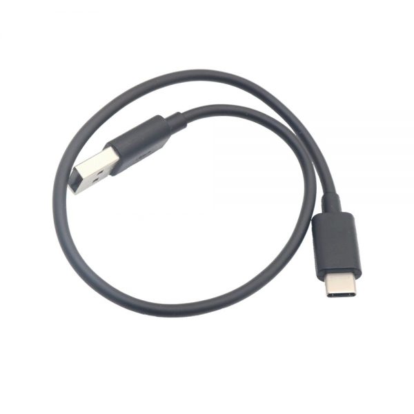 Cablu incarcare-sincronizare, USB Type C, 35 mm, negru