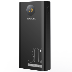 Baterie externa Romoss PEA30 30000mAh, Negru